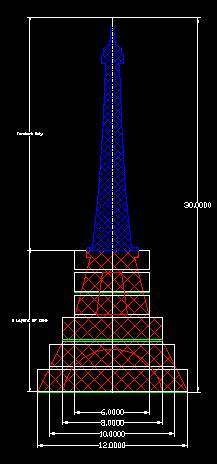 Detail Eiffel Tower Cake Pan Nomer 39