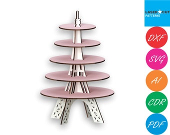 Detail Eiffel Tower Cake Stand Kit Nomer 6