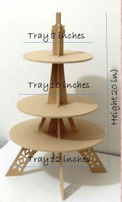 Detail Eiffel Tower Cake Stand Kit Nomer 8