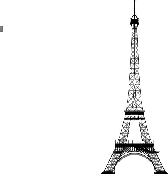 Detail Eiffel Tower Clip Art Free Nomer 9