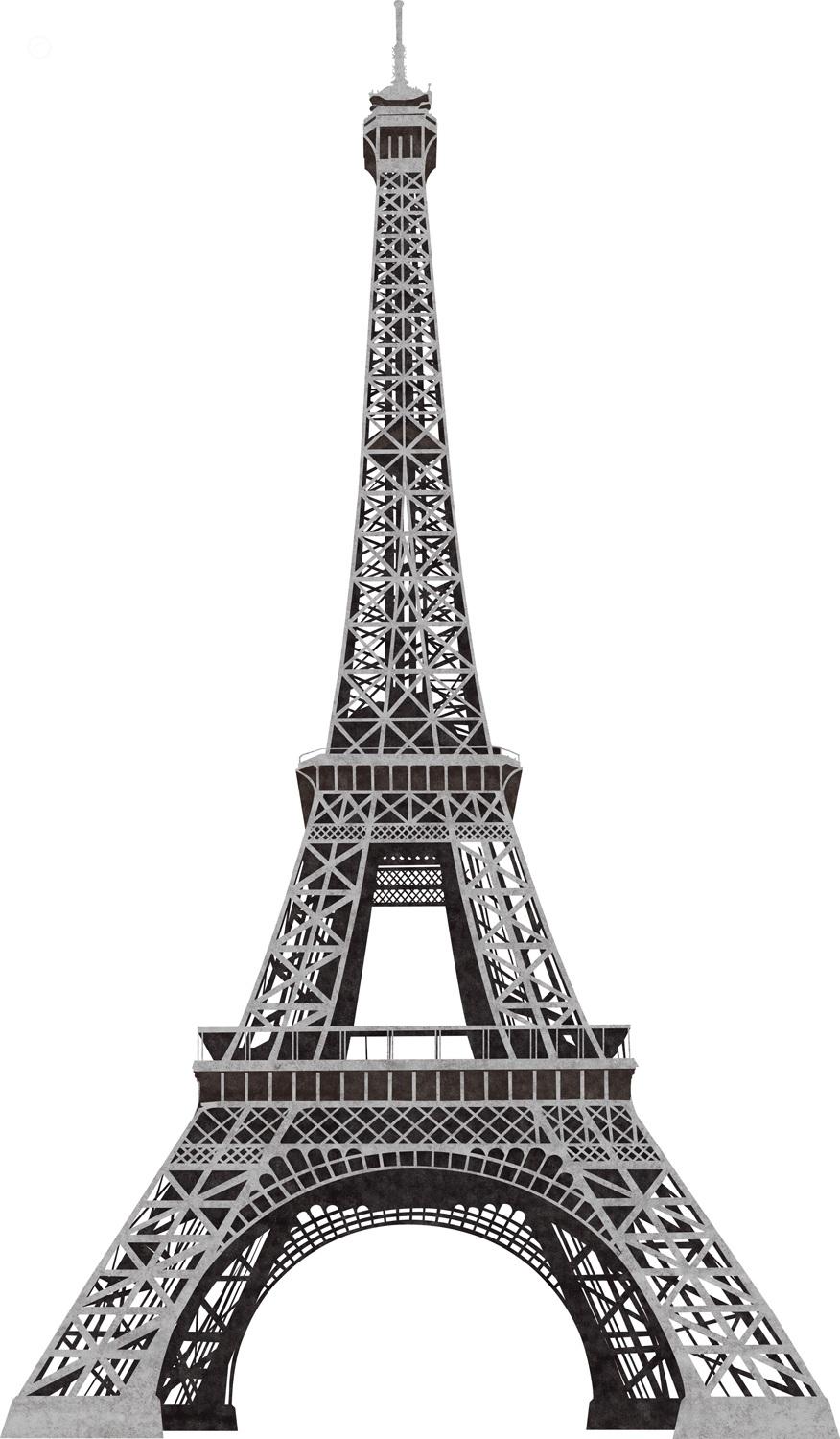 Detail Eiffel Tower Clip Art Free Nomer 2