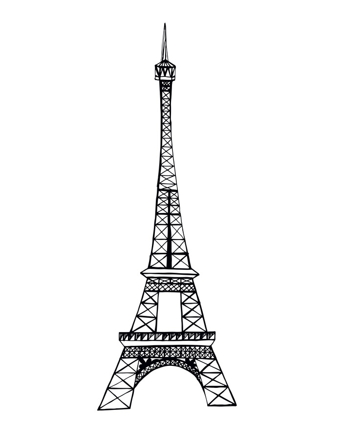 Detail Eiffel Tower Clipart Nomer 24