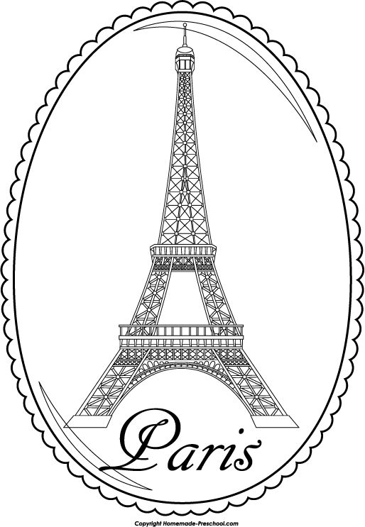 Detail Eiffel Tower Clipart Free Nomer 24