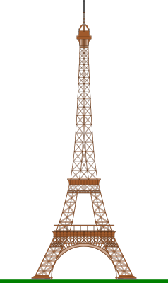 Detail Eiffel Tower Clipart Free Nomer 48
