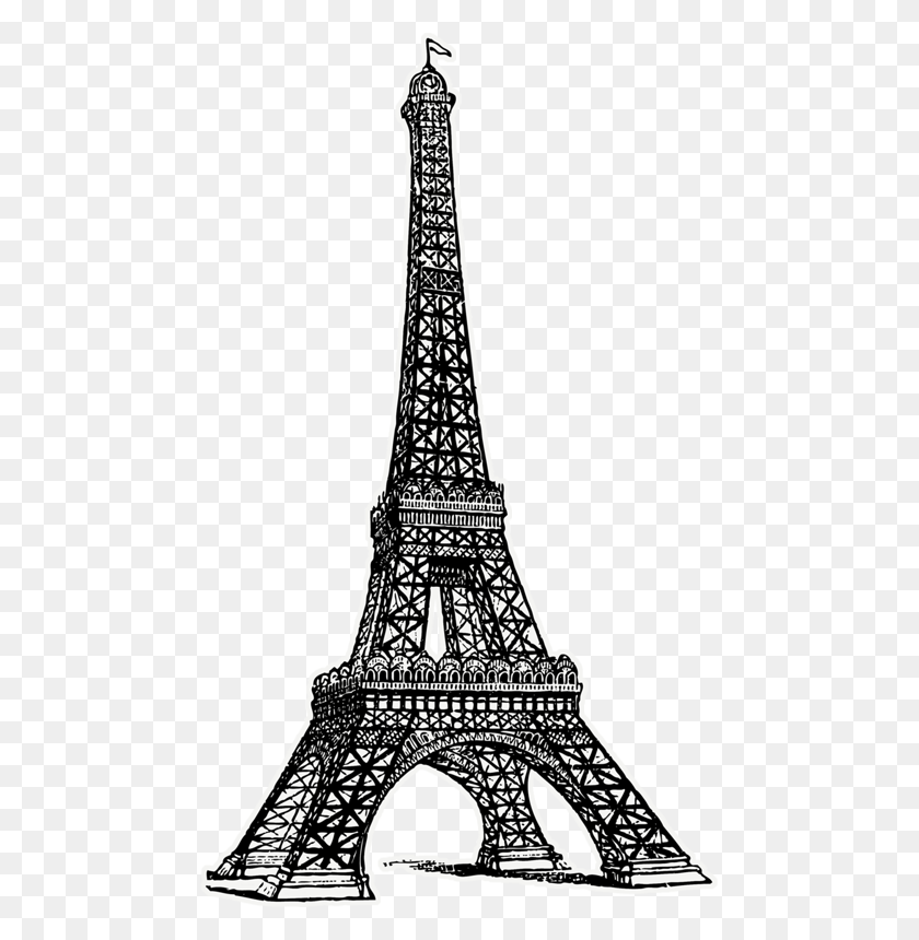 Detail Eiffel Tower Clipart No Background Nomer 18