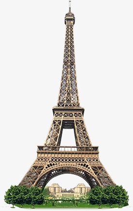 Detail Eiffel Tower Clipart No Background Nomer 19