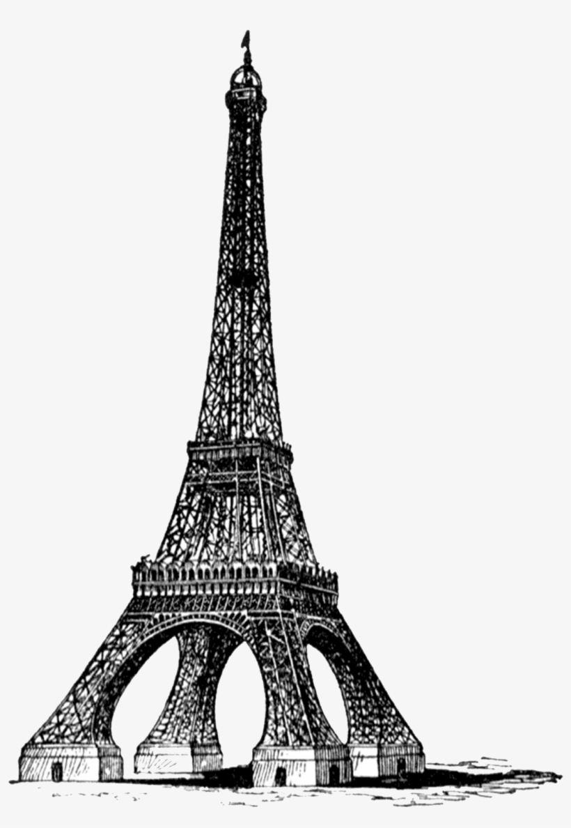 Detail Eiffel Tower Clipart No Background Nomer 21