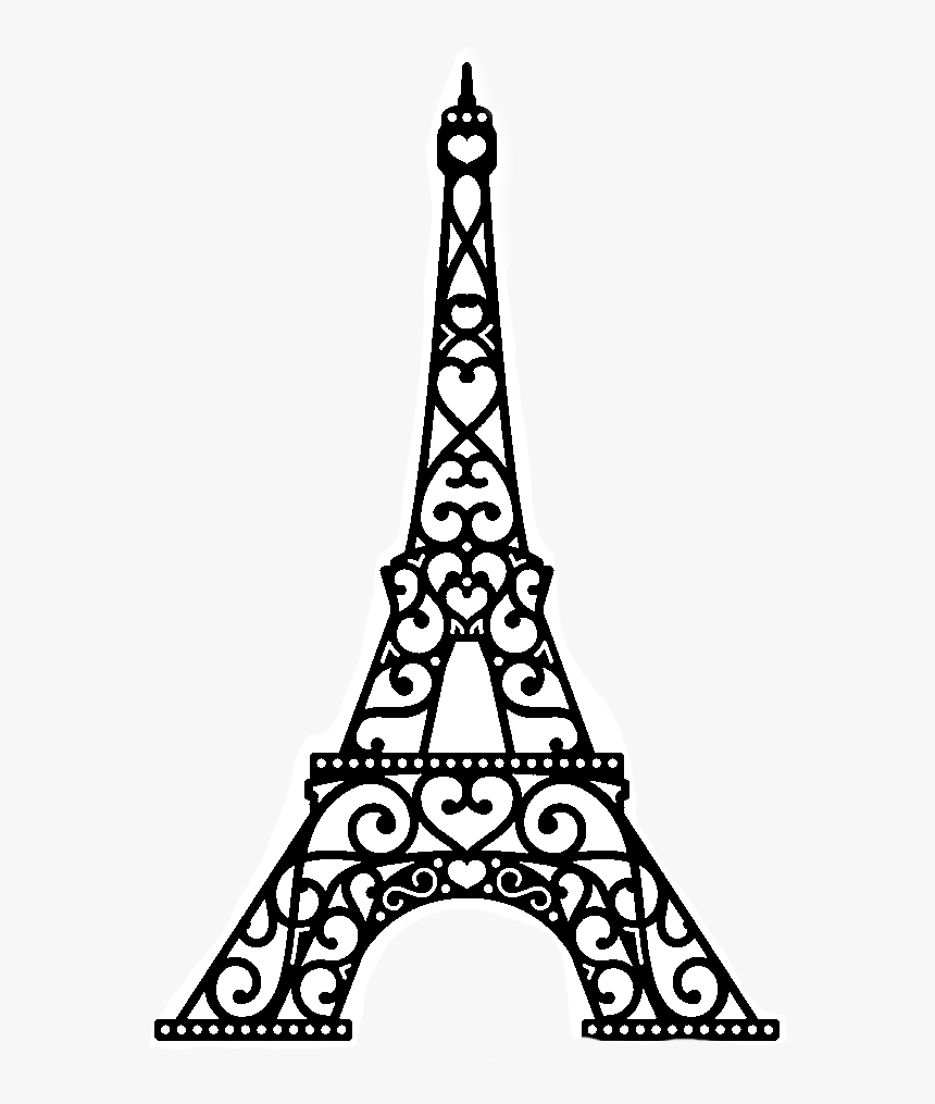 Detail Eiffel Tower Clipart No Background Nomer 24