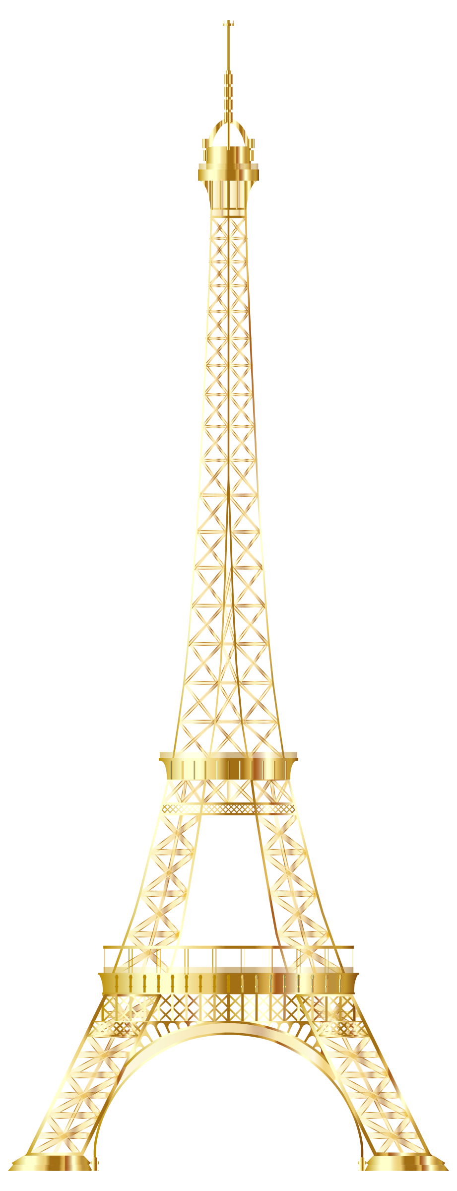 Detail Eiffel Tower Clipart No Background Nomer 35