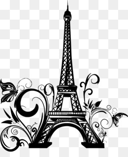 Detail Eiffel Tower Clipart No Background Nomer 52