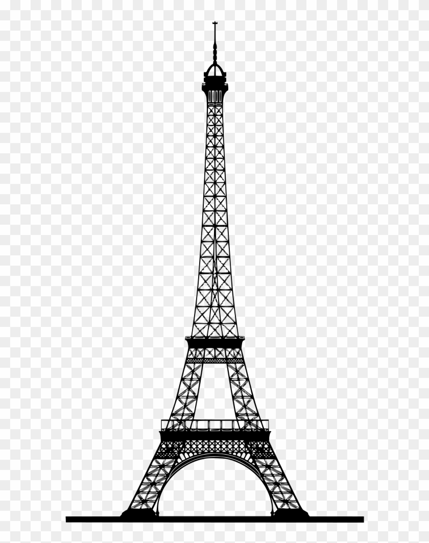 Detail Eiffel Tower Clipart No Background Nomer 6