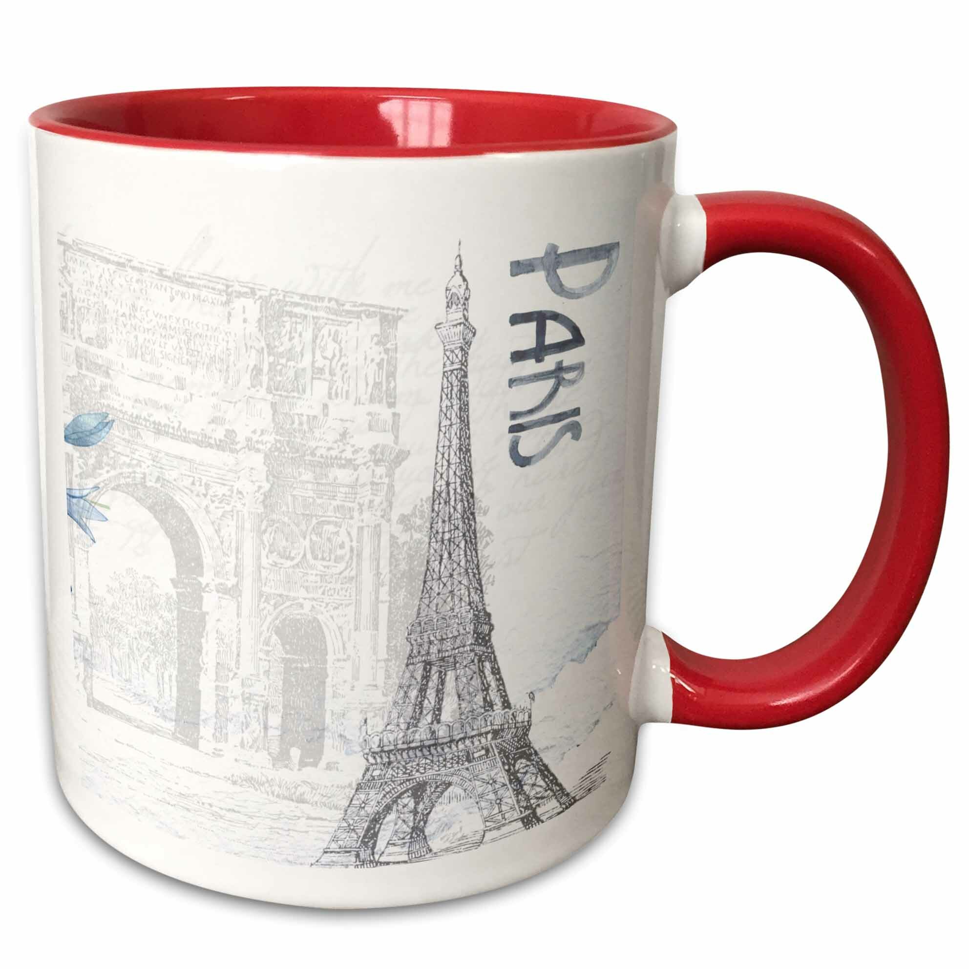 Detail Eiffel Tower Coffee Mug Nomer 16