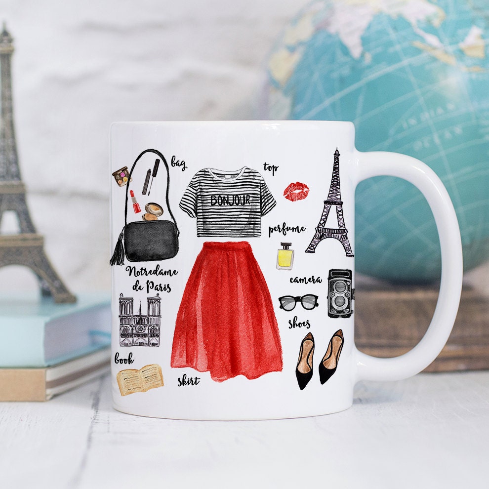 Detail Eiffel Tower Coffee Mug Nomer 22