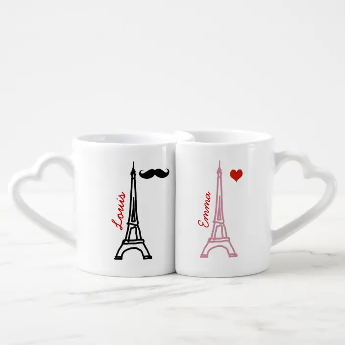 Detail Eiffel Tower Coffee Mug Nomer 30