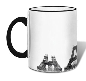 Detail Eiffel Tower Coffee Mug Nomer 32