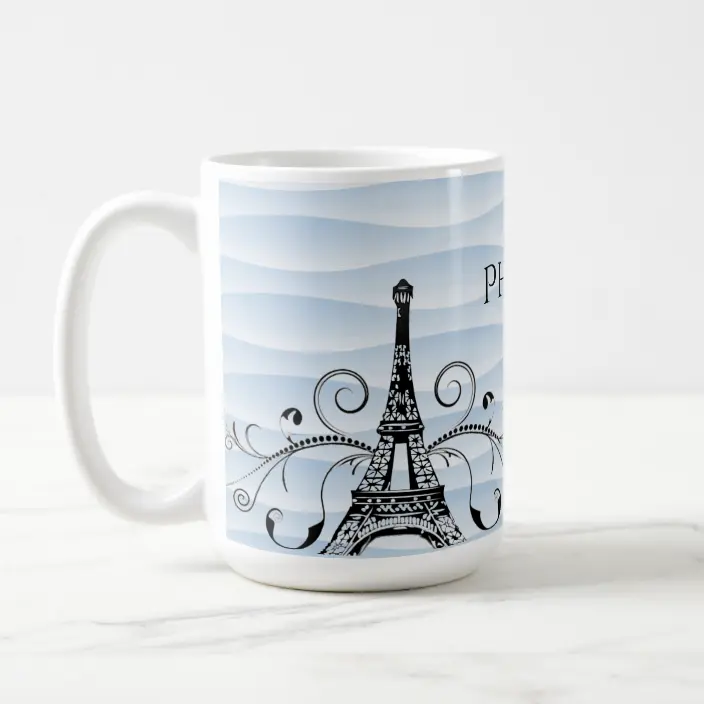 Detail Eiffel Tower Coffee Mug Nomer 38