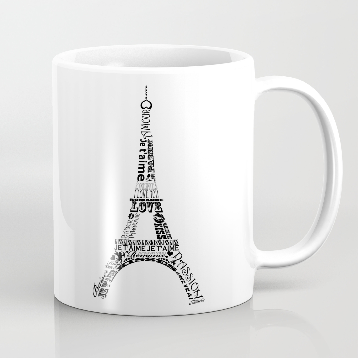 Detail Eiffel Tower Coffee Mug Nomer 52