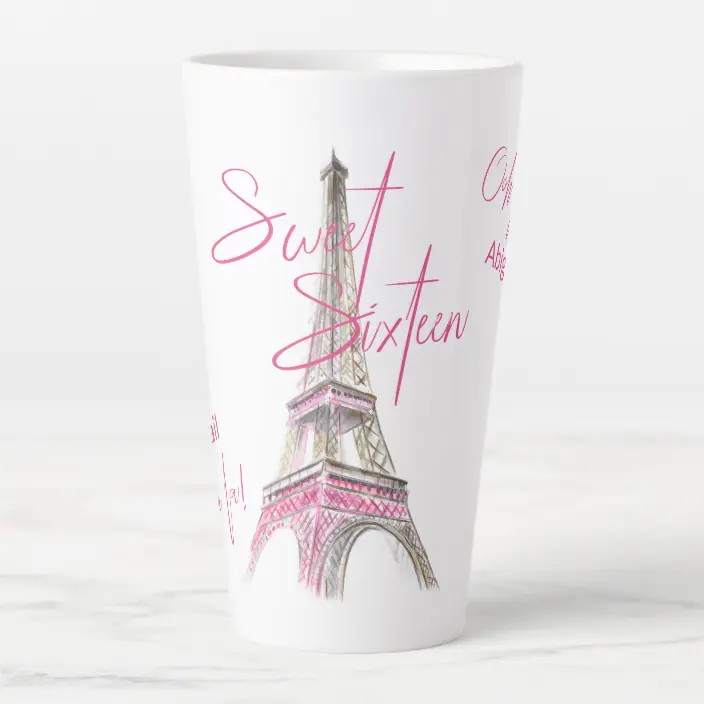 Detail Eiffel Tower Coffee Mug Nomer 56