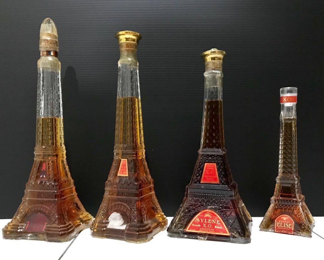 Detail Eiffel Tower Cognac Bottle Nomer 16