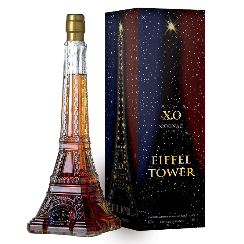 Detail Eiffel Tower Cognac Bottle Nomer 3