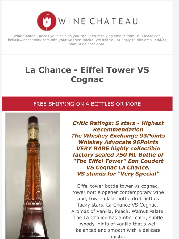 Detail Eiffel Tower Cognac Bottle Nomer 52