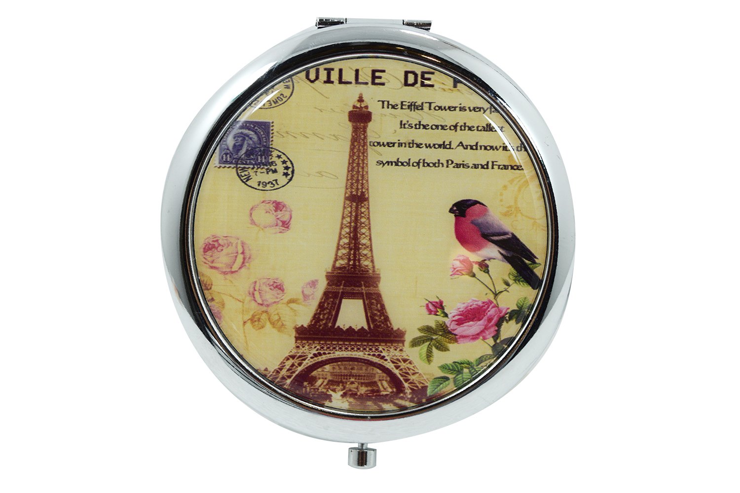 Detail Eiffel Tower Compact Mirror Nomer 3