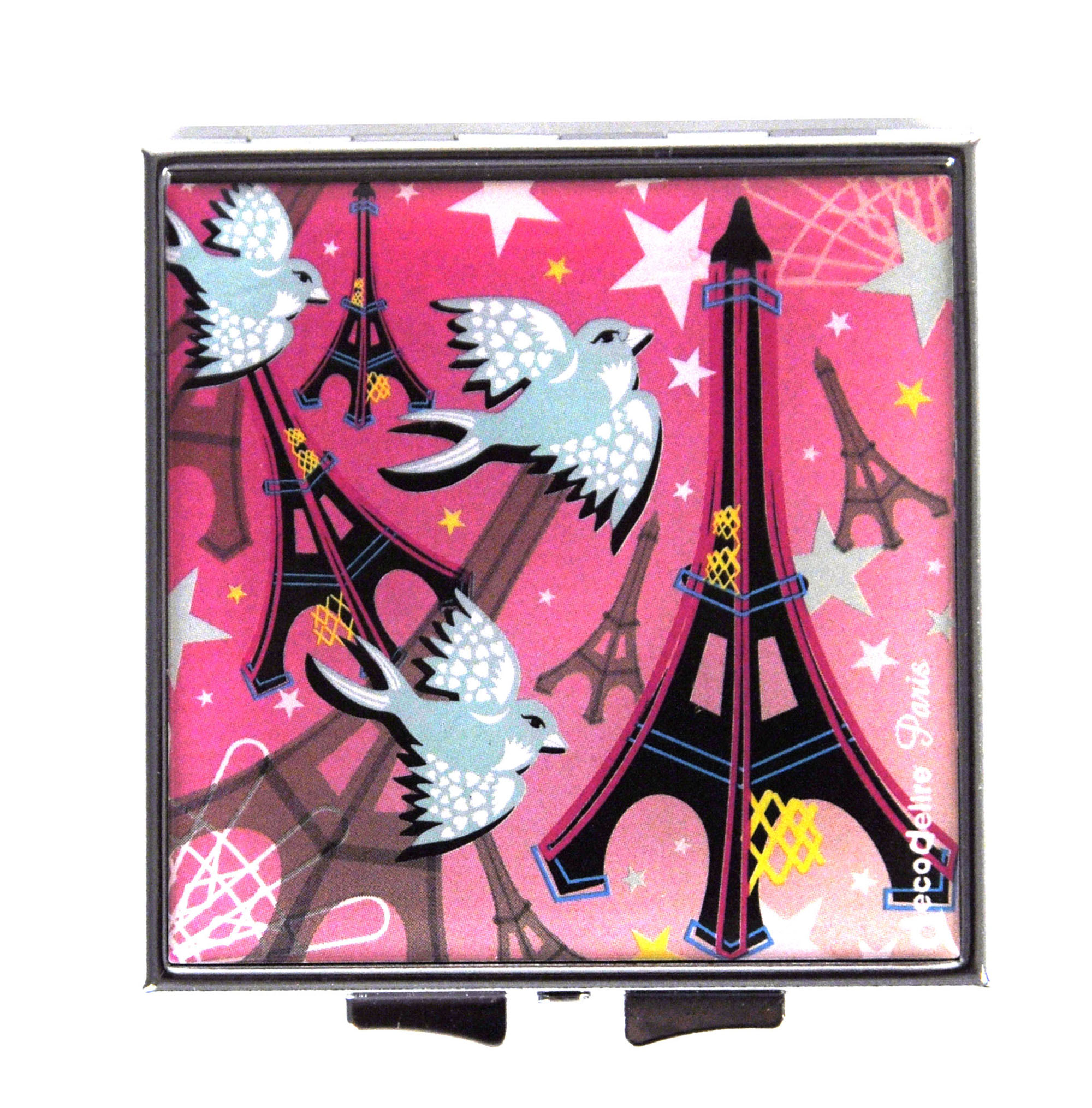 Detail Eiffel Tower Compact Mirror Nomer 44