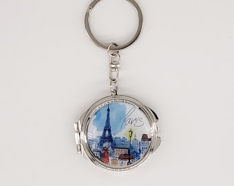 Detail Eiffel Tower Compact Mirror Nomer 48