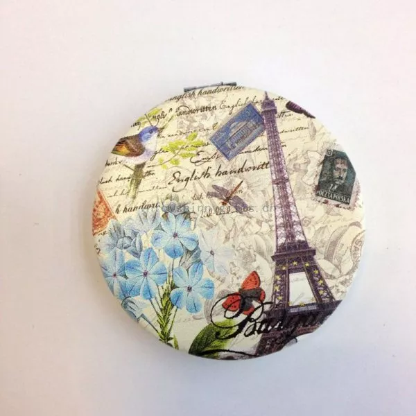 Detail Eiffel Tower Compact Mirror Nomer 50