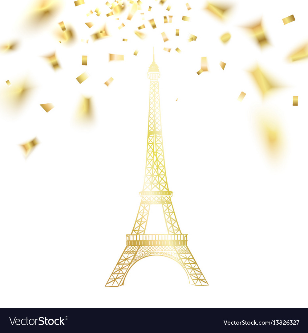 Eiffel Tower Confetti - KibrisPDR