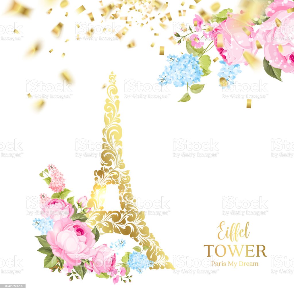 Detail Eiffel Tower Confetti Nomer 16