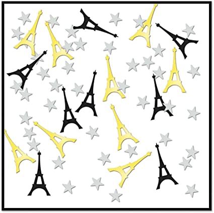 Detail Eiffel Tower Confetti Nomer 3