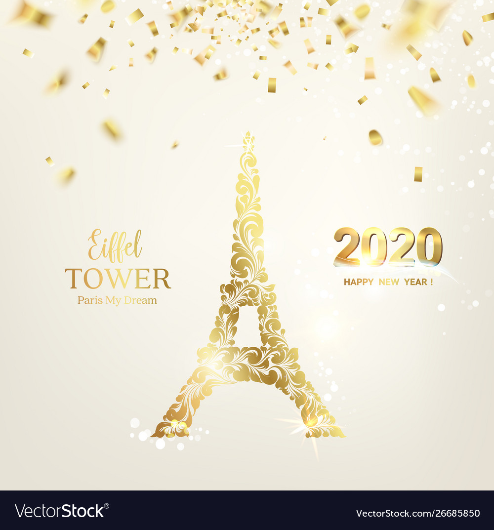 Detail Eiffel Tower Confetti Nomer 25