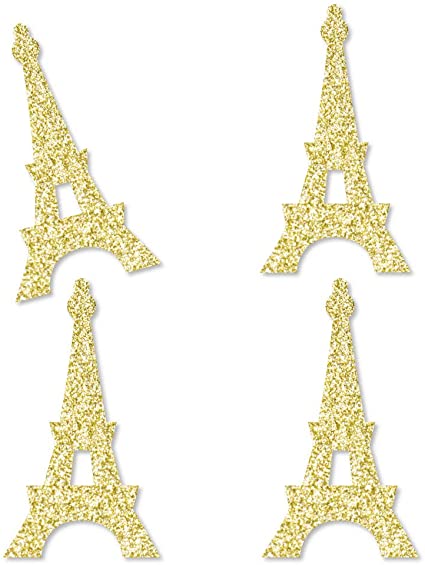 Detail Eiffel Tower Confetti Nomer 6