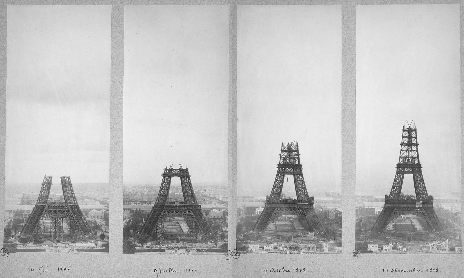 Detail Eiffel Tower Construction Photos Nomer 11