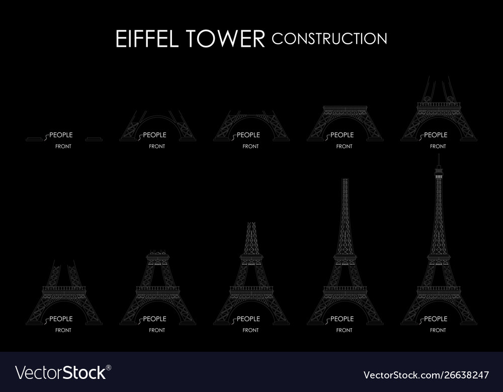 Detail Eiffel Tower Construction Photos Nomer 39