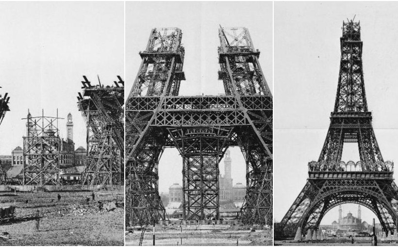 Detail Eiffel Tower Construction Photos Nomer 6