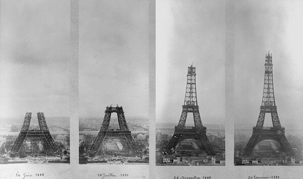 Detail Eiffel Tower Construction Photos Nomer 50