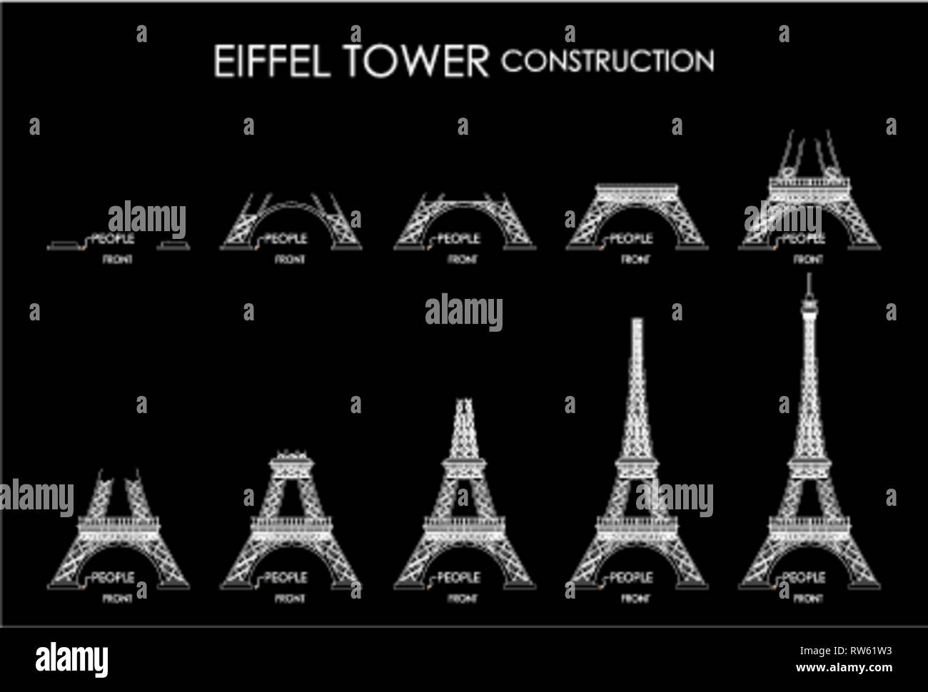 Detail Eiffel Tower Construction Photos Nomer 51