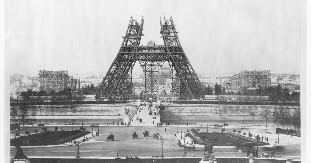 Detail Eiffel Tower Construction Pictures Nomer 18