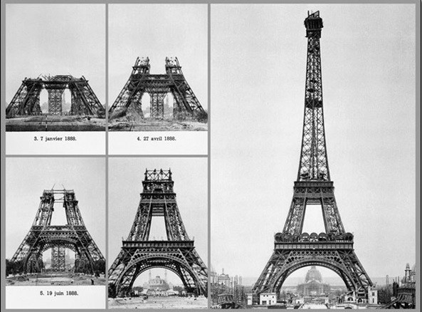 Detail Eiffel Tower Construction Pictures Nomer 35