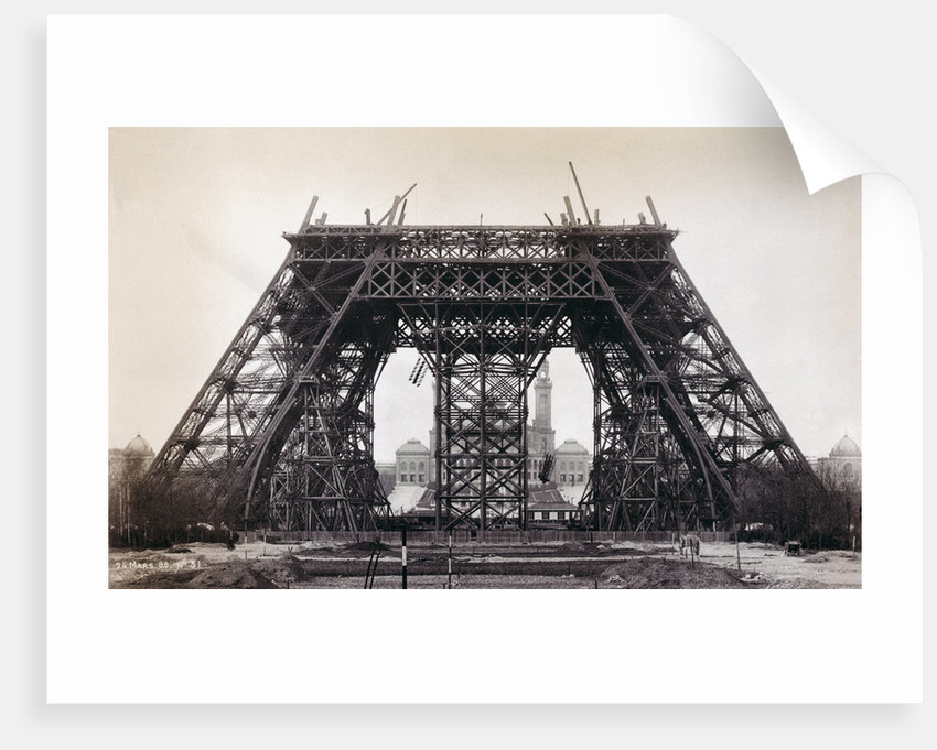 Detail Eiffel Tower Construction Poster Nomer 13