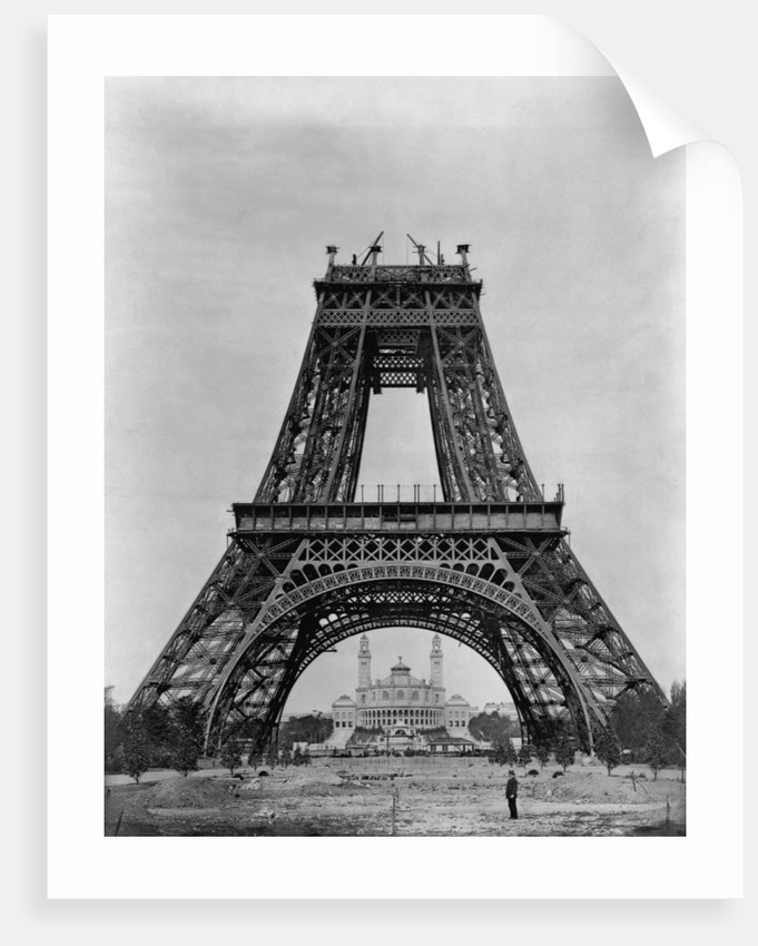 Detail Eiffel Tower Construction Poster Nomer 14