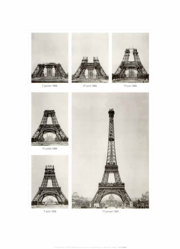 Detail Eiffel Tower Construction Poster Nomer 15