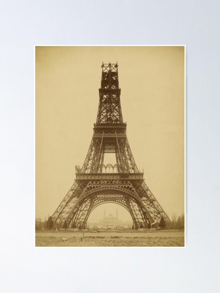 Detail Eiffel Tower Construction Poster Nomer 22