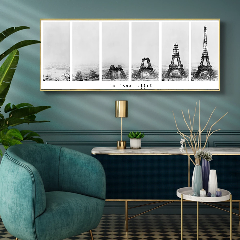 Detail Eiffel Tower Construction Poster Nomer 36