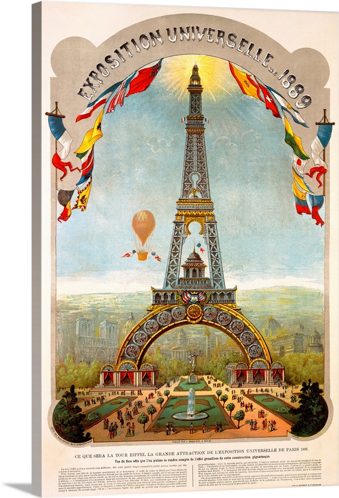 Detail Eiffel Tower Construction Poster Nomer 47