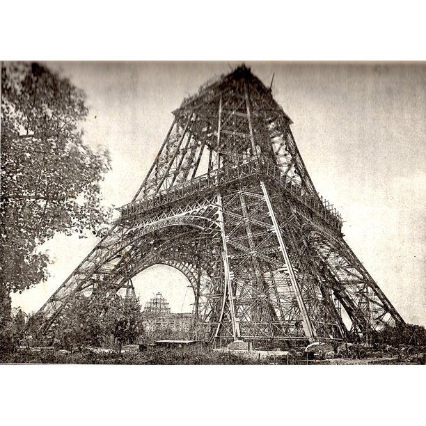 Detail Eiffel Tower Construction Poster Nomer 52