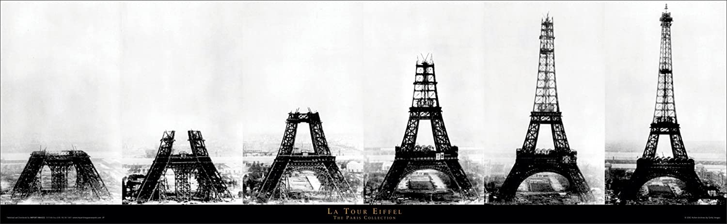 Detail Eiffel Tower Construction Poster Nomer 8