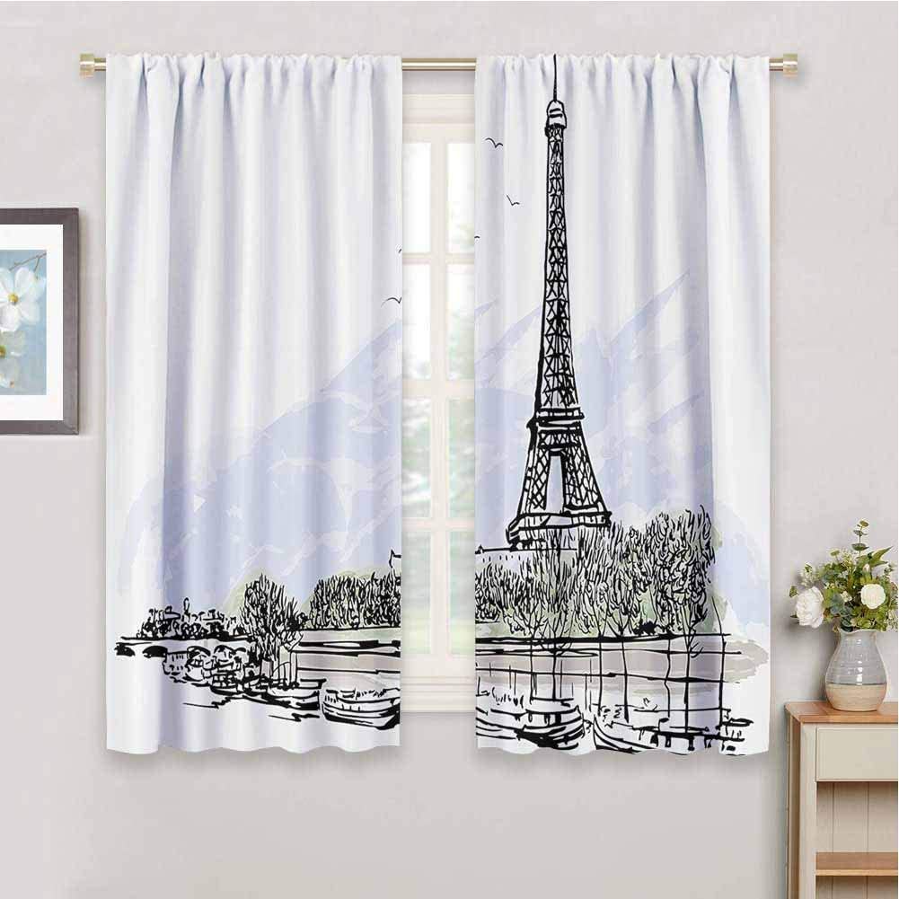 Detail Eiffel Tower Curtains Nomer 17